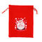 OEMは防水再使用可能な買い物袋クリスマスのためのバーラップのジュートを印刷した